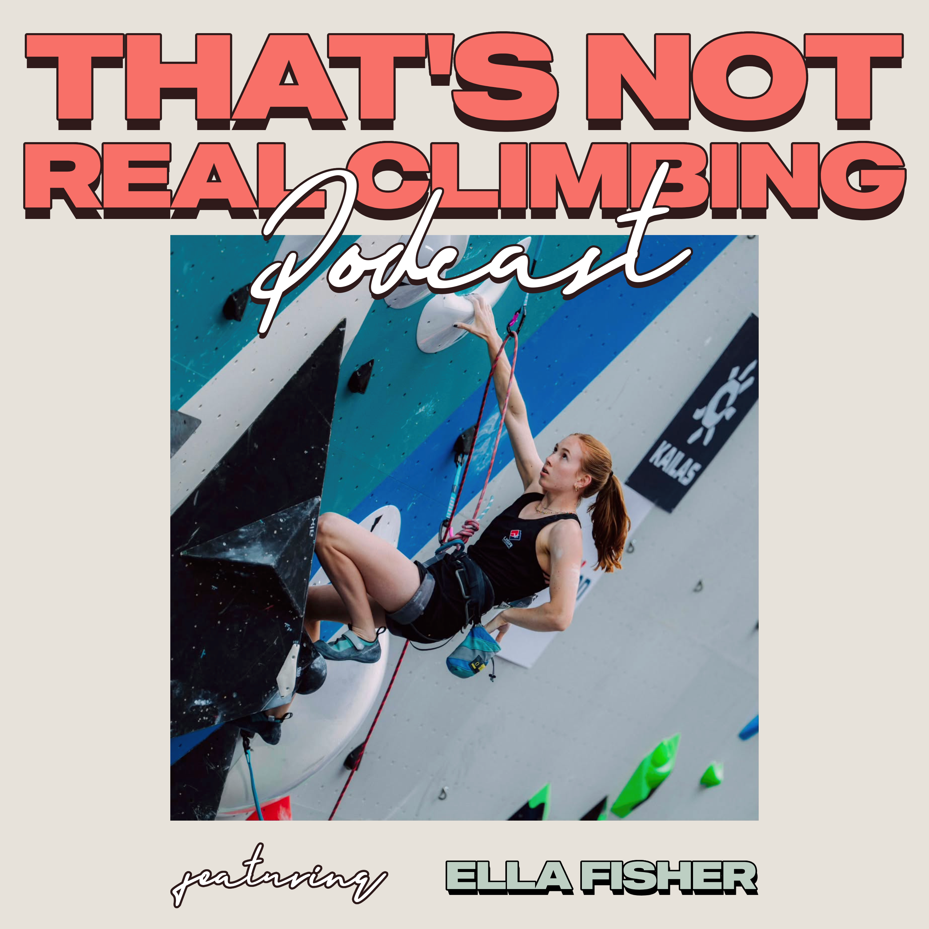 Cover art for 64: Ella Fisher, Upcoming USA Lead Climber